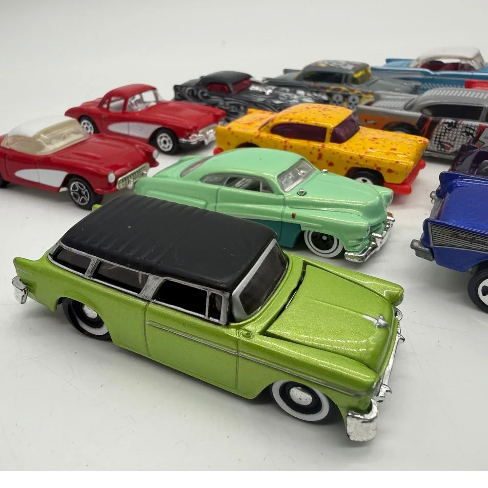Hot Wheels Matchbox Diecast Car Lot 57 Chevy Cadillac Corvette 12pc Used